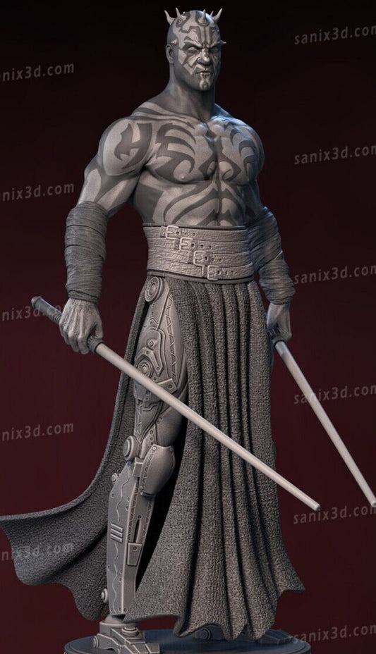 impresion resina Darth Maul 1:10